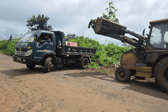Gia Lai xử lý dứt điểm 42 điểm rác phát sinh trước dịp Quốc khánh 2/9