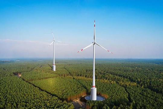 Đức xây dựng turbine gió cao nhất thế giới, cao hơn tháp Eiffel