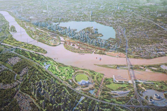 Hồ sơ quy hoạch chi tiết phân khu đô thị sông Hồng được công bố từ hôm nay