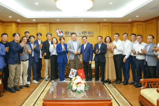 Tăng cường hợp tác giữa Hội Nhà báo Việt Nam và Hội Nhà báo Hàn Quốc