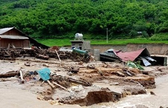 Lào Cai cảnh báo nguy cơ lũ quét, sạt lở đất trong 6 giờ tới