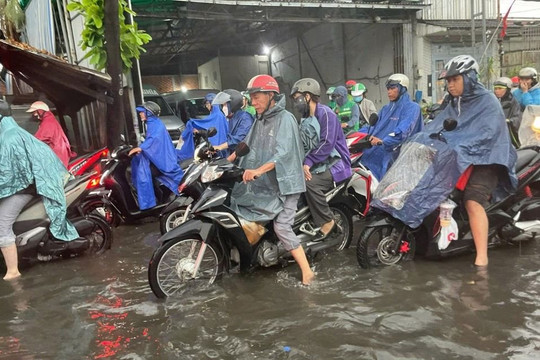 TP Hồ Chí Minh triển khai đồng bộ giải pháp chống ngập mùa mưa