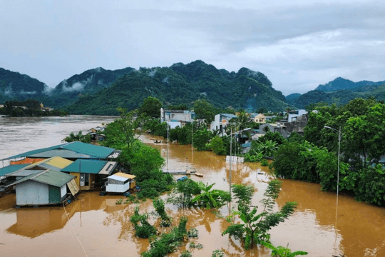 Thanh Hóa phát lệnh báo động lũ trên nhiều tuyến sông