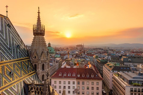 Vienna (Áo): Tận dụng sông, cây xanh để tăng sức chống chịu đô thị