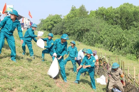 Nâng cao năng lực quản lý đê điều trước diễn biến thiên tai cực đoan