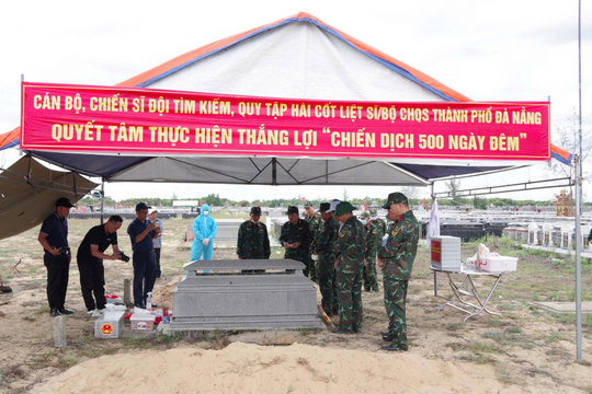 Đà Nẵng hoàn thành lấy mẫu sinh phẩm gần 26.000 mộ liệt sĩ thiếu thông tin
