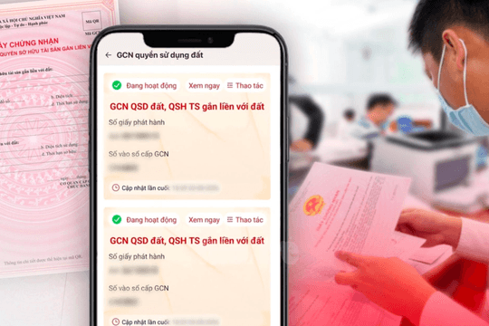 Hơn 47,7 triệu thửa đất đã sẵn sàng dữ liệu cho “sổ đỏ” điện tử trên VneID