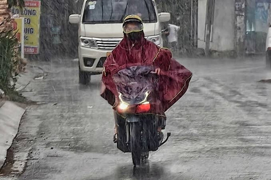 TP.HCM cảnh báo mưa lớn kéo dài, có nơi trên 300 mm
