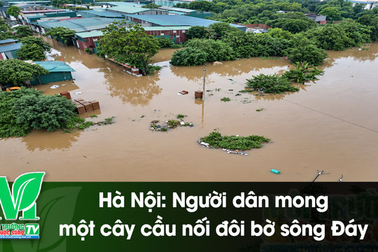 [VIDEO] Hà Nội: Người dân mong một cây cầu nối đôi bờ sông Đáy
