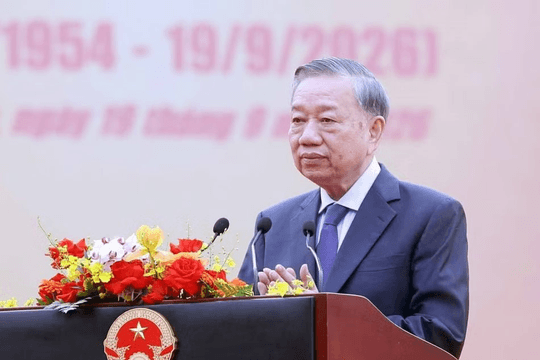Phát biểu của Tổng Bí thư, Chủ tịch nước Tô Lâm tại Lễ kỷ niệm 72 năm Ngày Bác Hồ về thăm Đền Hùng