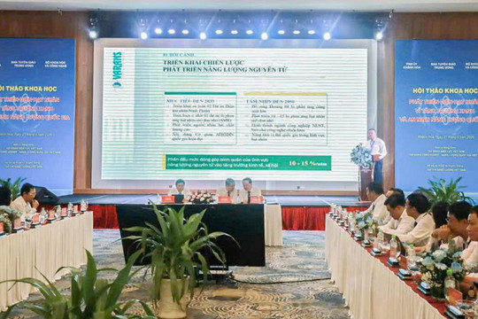 Việt Nam thúc đẩy điện hạt nhân gắn với an ninh năng lượng và Net Zero