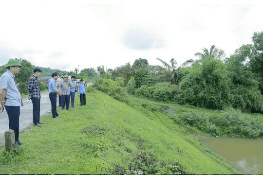 Thanh Hóa chủ động bảo vệ đê điều trước diễn biến mưa lũ