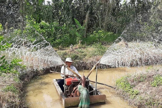 Chủ động nguồn nước, ứng phó hạn mặn ở Đồng bằng sông Cửu Long mùa khô 2026-2027