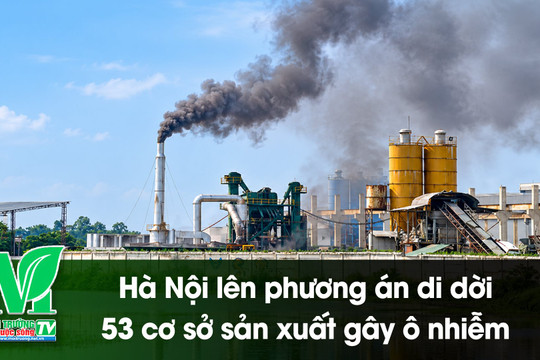 [VIDEO] Hà Nội lên phương án di dời 53 cơ sở sản xuất gây ô nhiễm