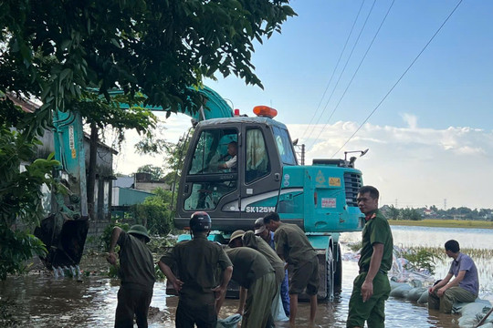 Thanh Hóa: Cần giải pháp lâu dài cho các trường học bị ngập nước tại xã Đồng Tiến
