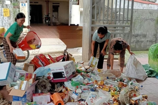Hà Nội: Phấn đấu lập danh sách quản lý toàn bộ cơ sở thu gom, tái chế phế liệu
