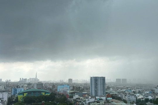 Dự báo thời tiết 10 ngày tới: Nhiều khu vực xuất hiện mưa dông