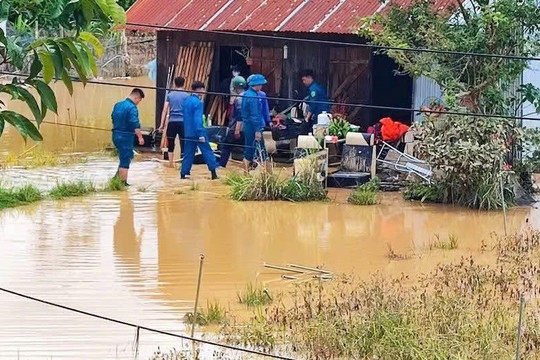 Lâm Đồng chủ động ứng phó mưa lũ, hơn 1.890 căn nhà bị ngập