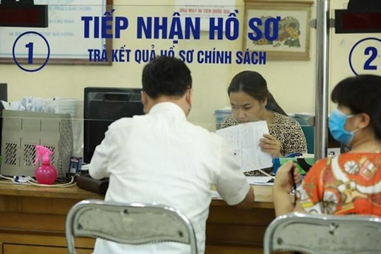 62 thủ tục hành chính được thực hiện tại Bộ phận Một cửa Bộ Nội vụ