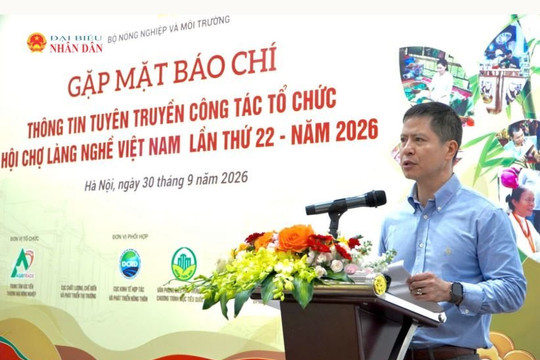 Hà Nội tổ chức chuỗi sự kiện tôn vinh làng nghề, kết nối sản phẩm, văn hóa và du lịch nông thôn