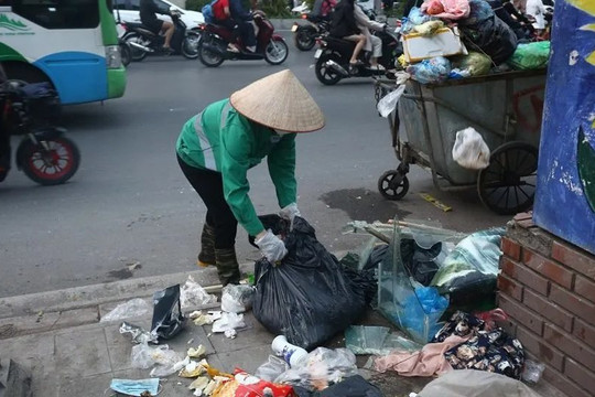 Hà Nội: 75,6% rác thải sinh hoạt được xử lý bằng công nghệ đốt