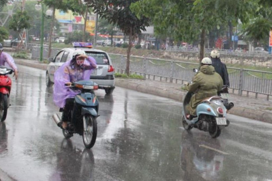 Dự báo thời tiết Hà Nội ngày 02/10/2026: Nhiều mây, có mưa rào và dông vài nơi