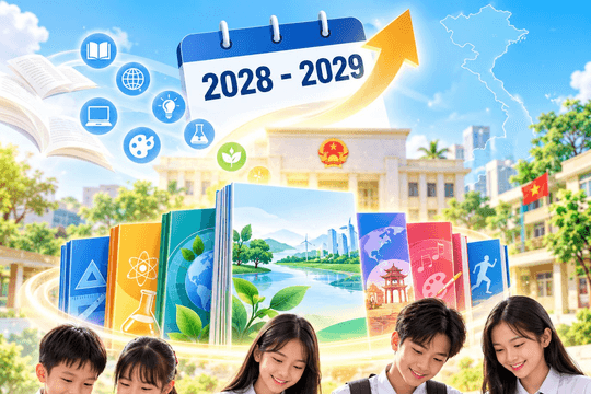 Dự kiến năm học 2028-2029 sẽ có bộ sách giáo khoa mới, từ lớp 1 đến lớp 12
