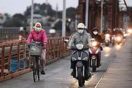 Không khí lạnh tăng cường, miền Bắc rét về đêm