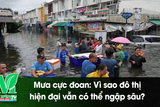 [VIDEO] Mưa cực đoan: Vì sao đô thị hiện đại vẫn có thể ngập sâu?