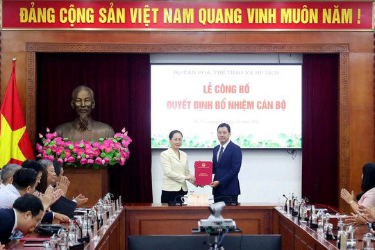 Bộ Văn hóa - Thể thao và Du lịch bổ nhiệm 4 Cục trưởng