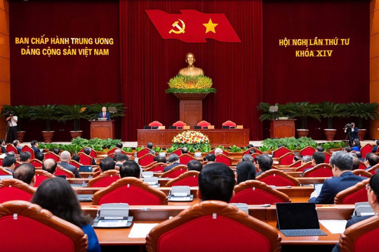 Thông cáo báo chí về ngày làm việc thứ tư và bế mạc Hội nghị Trung ương 4 khoá XIV
