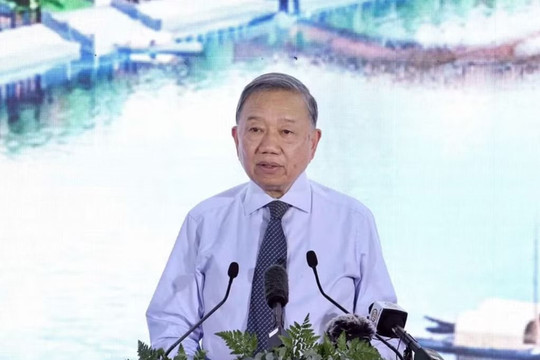 Tổng Bí thư, Chủ tịch nước Tô Lâm: Phát triển không gian Bắc Hưng Hải xanh, sạch, bền vững