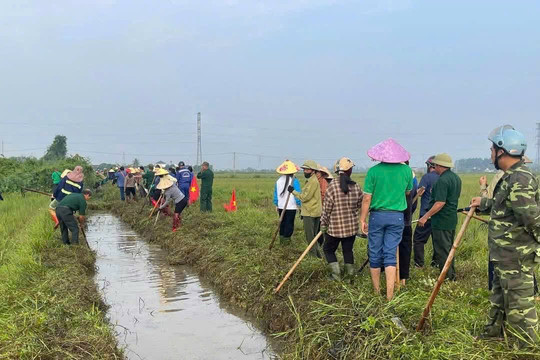 Nghệ An phát động phong trào toàn dân làm thủy lợi, giao thông và vệ sinh môi trường