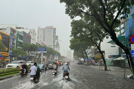 Đà Nẵng dùng bản đồ ngập lụt để chủ động ứng phó mưa lớn