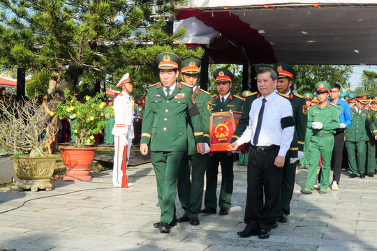 Các địa phương tổ chức Lễ viếng, truy điệu và an táng hài cốt liệt sĩ