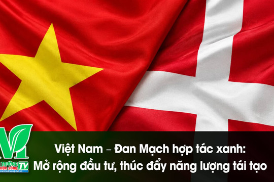 [VIDEO] Việt Nam – Đan Mạch hợp tác xanh: Mở rộng đầu tư, thúc đẩy năng lượng tái tạo