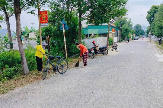 Nghệ An: Xã Đông Lộc với phong trào thi đua Toàn dân chung tay bảo vệ môi trường