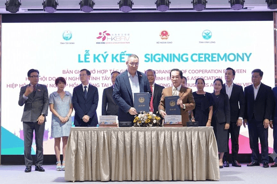 Tây Ninh, Vĩnh Long kết nối doanh nghiệp Hong Kong, thúc đẩy chuyển đổi xanh