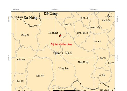 Sơn La, Quảng Ngãi: Hai ngày xảy ra 5 trận động đất