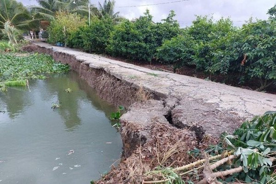 Tây Ninh chủ động ứng phó sạt lở Vàm Cỏ Tây, hướng tới an sinh bền vững