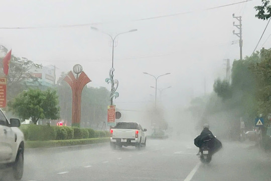 Hà Tĩnh triển khai các biện pháp ứng phó đợt mưa lớn