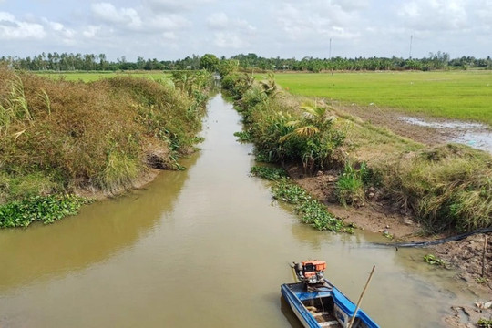 Chủ động ứng phó hạn, mặn, bảo đảm nguồn nước cho Đồng bằng sông Cửu Long