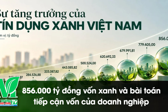 [VIDEO] 856.000 tỷ đồng vốn xanh và bài toán tiếp cận vốn của doanh nghiệp
