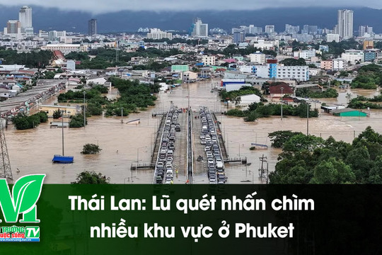 [VIDEO] Thái Lan: Lũ quét nhấn chìm nhiều khu vực ở Phuket
