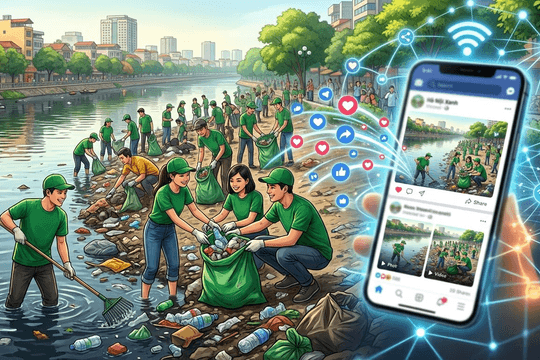 Truyền thông xanh trên mạng xã hội và bài toán tránh tình trạng “dã tràng xe cát”