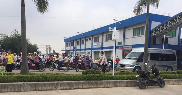 Nam Định: Thêm nhiều công nhân tại công ty sản xuất giày da nhập viện với biểu hiện khó thở, choáng váng